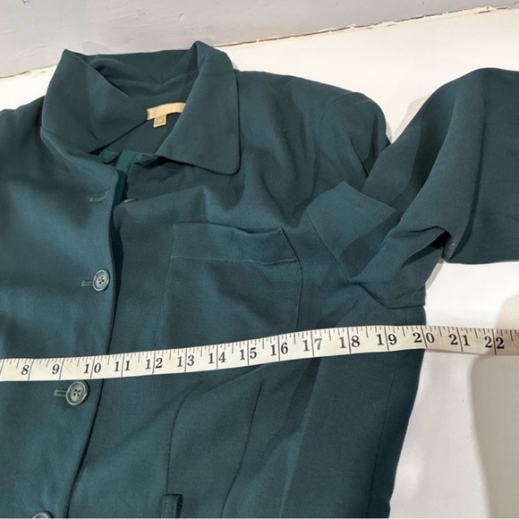 STUDIO 121 button half front long sleeve green 14 - Picture 11 of 16